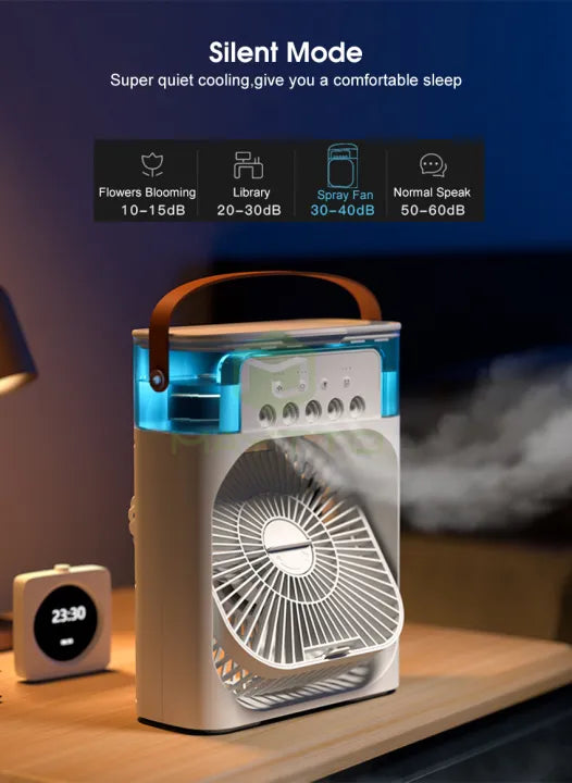 Portable Humidifier Air Conditioner Fan