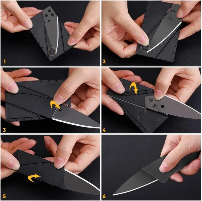 Credit Card Size Card Tool Knife