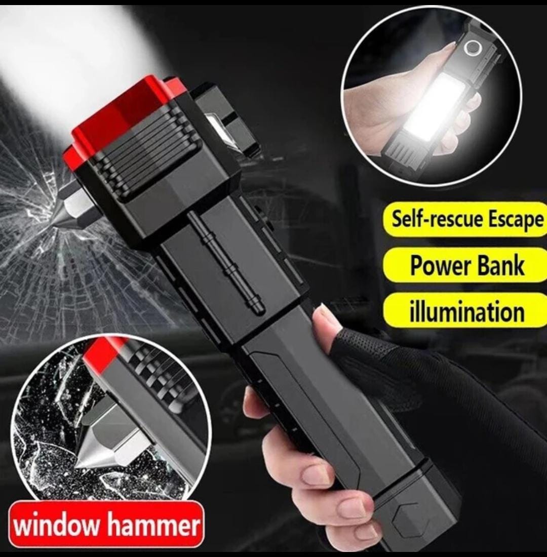 Car Emergency Tool with Window Breaker
