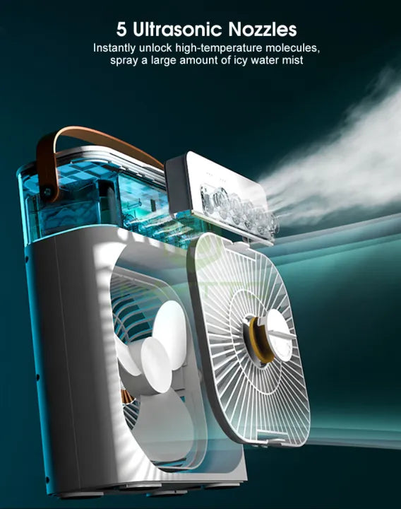 Portable Humidifier Air Conditioner Fan